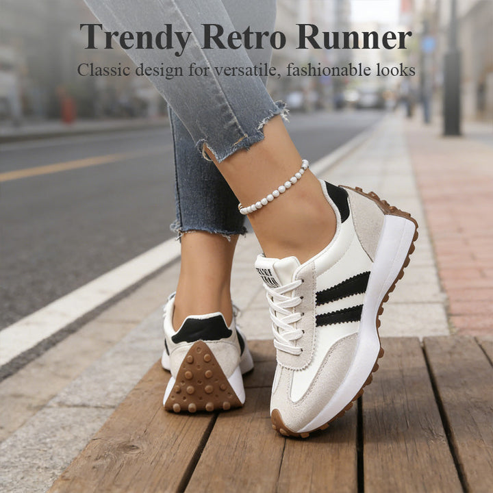 Time-Limited Special |  Women's Casual Non-Slip Chunky Sneakers – Cushioned Insole, Breathable Mesh & Trendy Look ✨