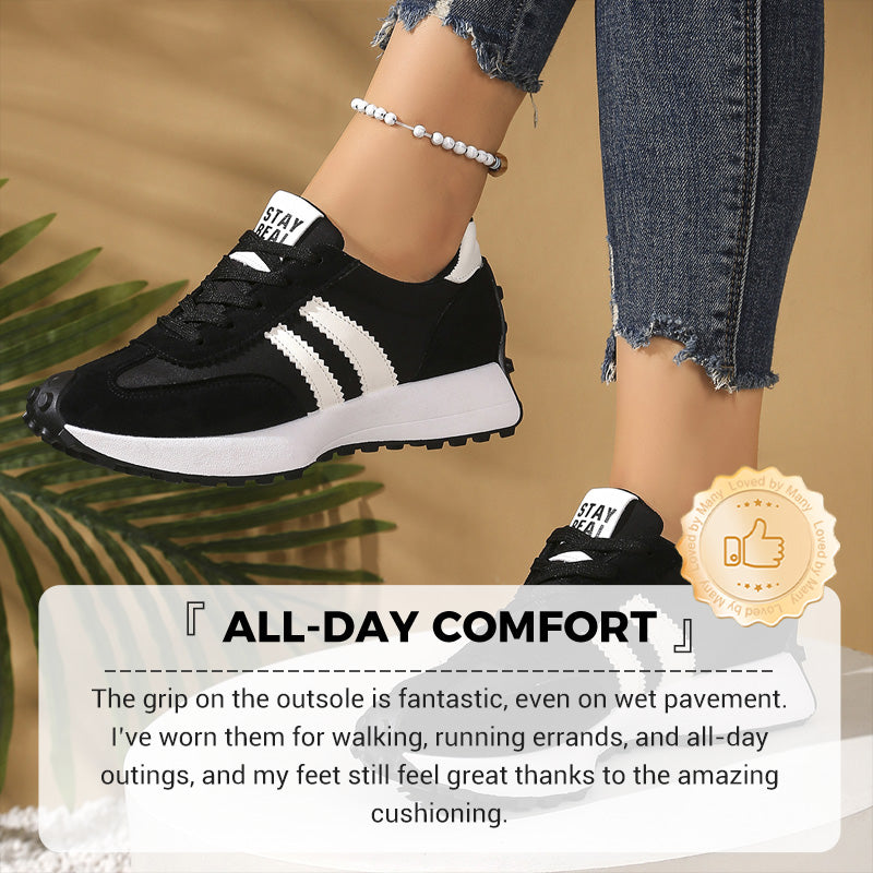 Time-Limited Special |  Women's Casual Non-Slip Chunky Sneakers – Cushioned Insole, Breathable Mesh & Trendy Look ✨