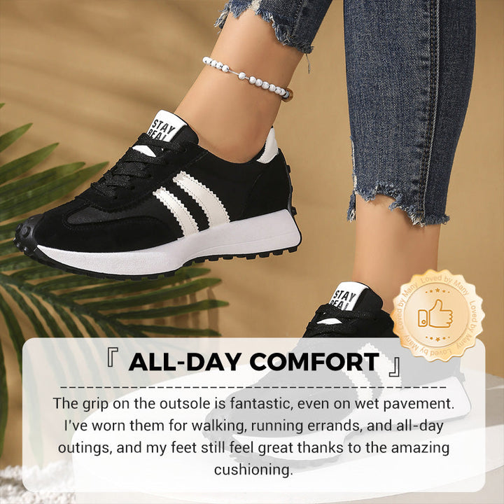 Time-Limited Special |  Women's Casual Non-Slip Chunky Sneakers – Cushioned Insole, Breathable Mesh & Trendy Look ✨