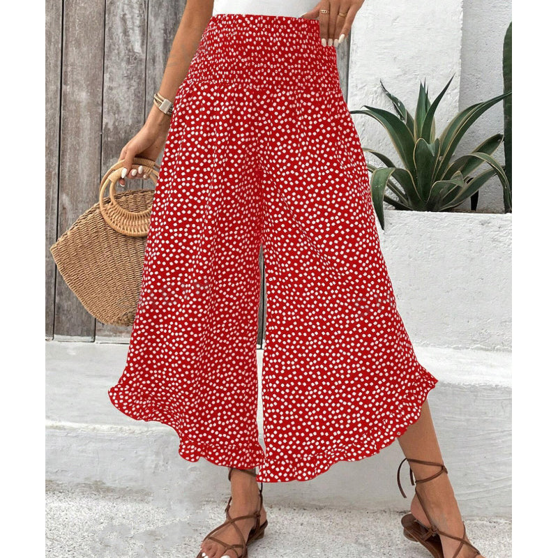 Women’s Flowy High Waist Wide-Leg Pants – Slimming, Comfy & Chic