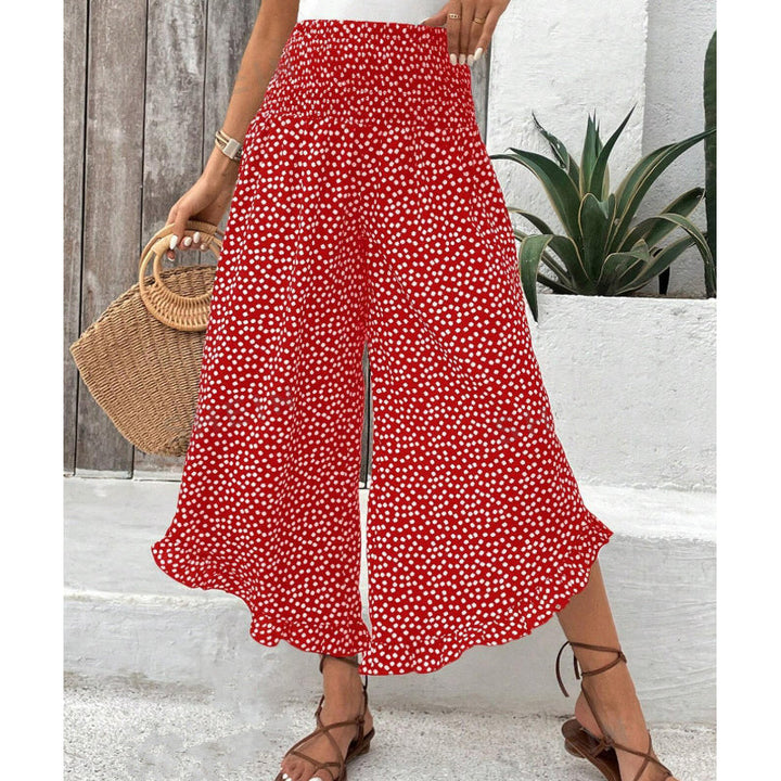 Women’s Flowy High Waist Wide-Leg Pants – Slimming, Comfy & Chic