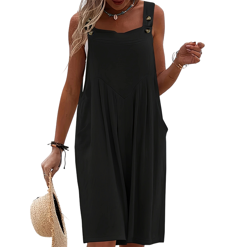 Sleeveless Wide-Leg Jumpsuit For Summer Breezes